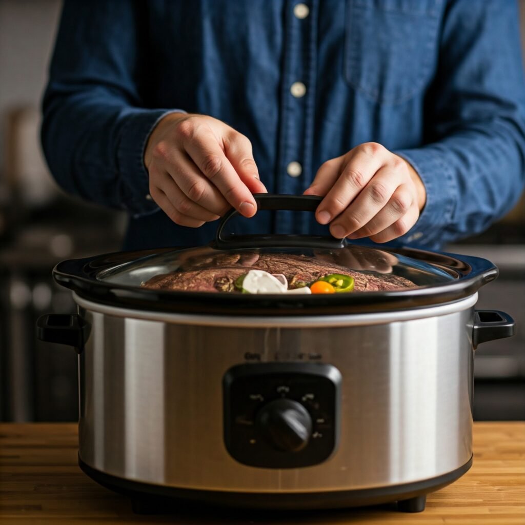 Set the Slow Cooker to Low